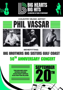 Phil Vassar in Concert for 50th Anniversary of Big Brothers Big Sisters Gulf Coast
